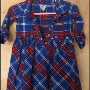 Baby flannel dress